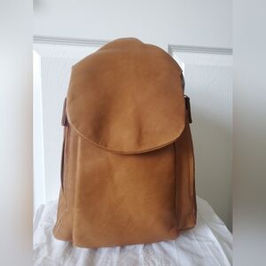 Tignanello Camel Backpack